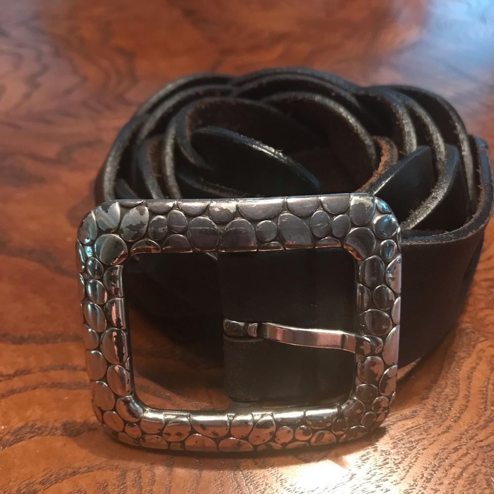 Brighton Belt Black Leather size 34 - Picture 7 of 7
